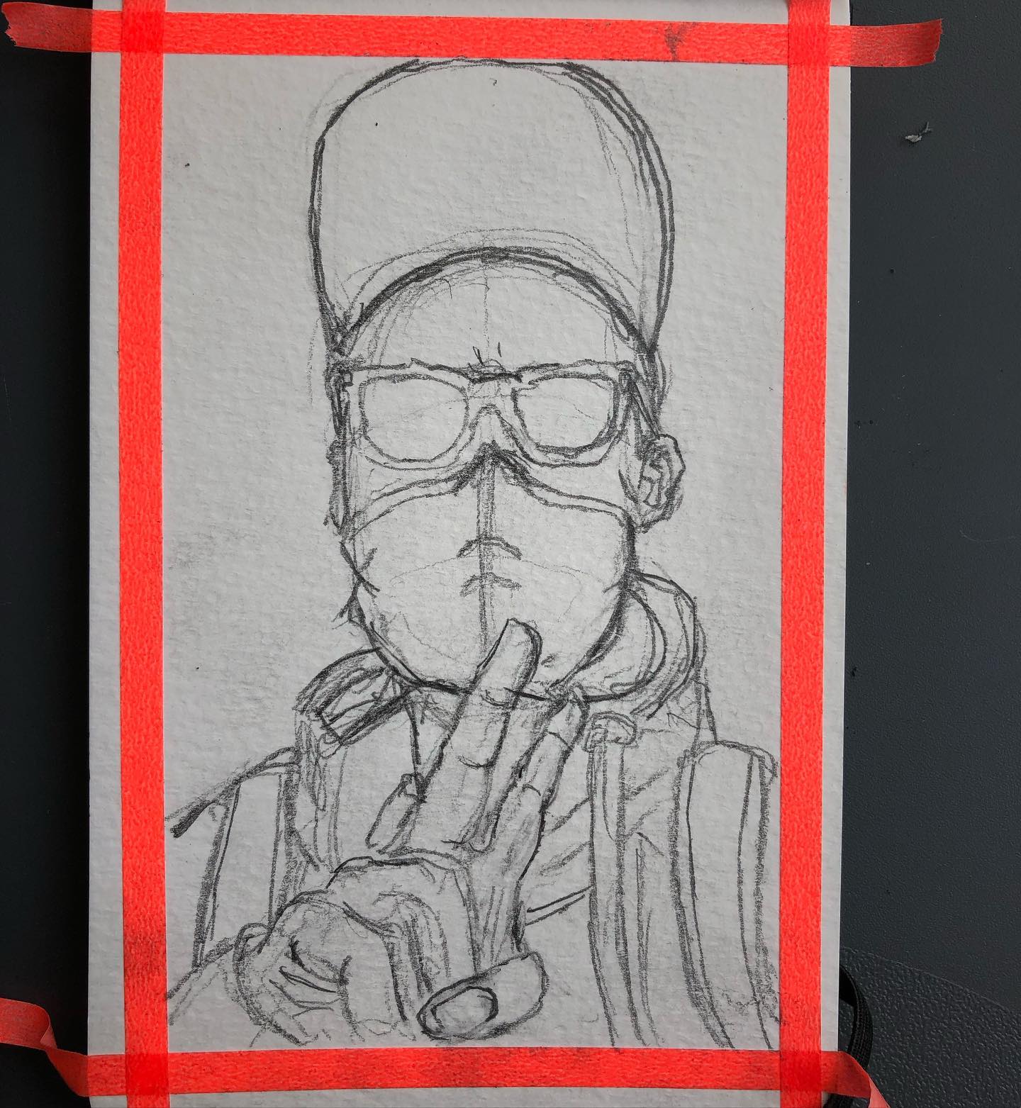 process pic of the pencils stage