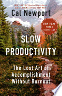 Slow Productivity book cover