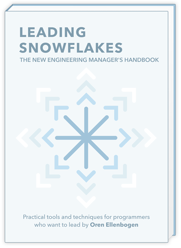 Leading Snowflakes book cover