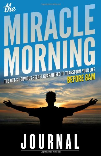 The Miracle Morning Journal book cover